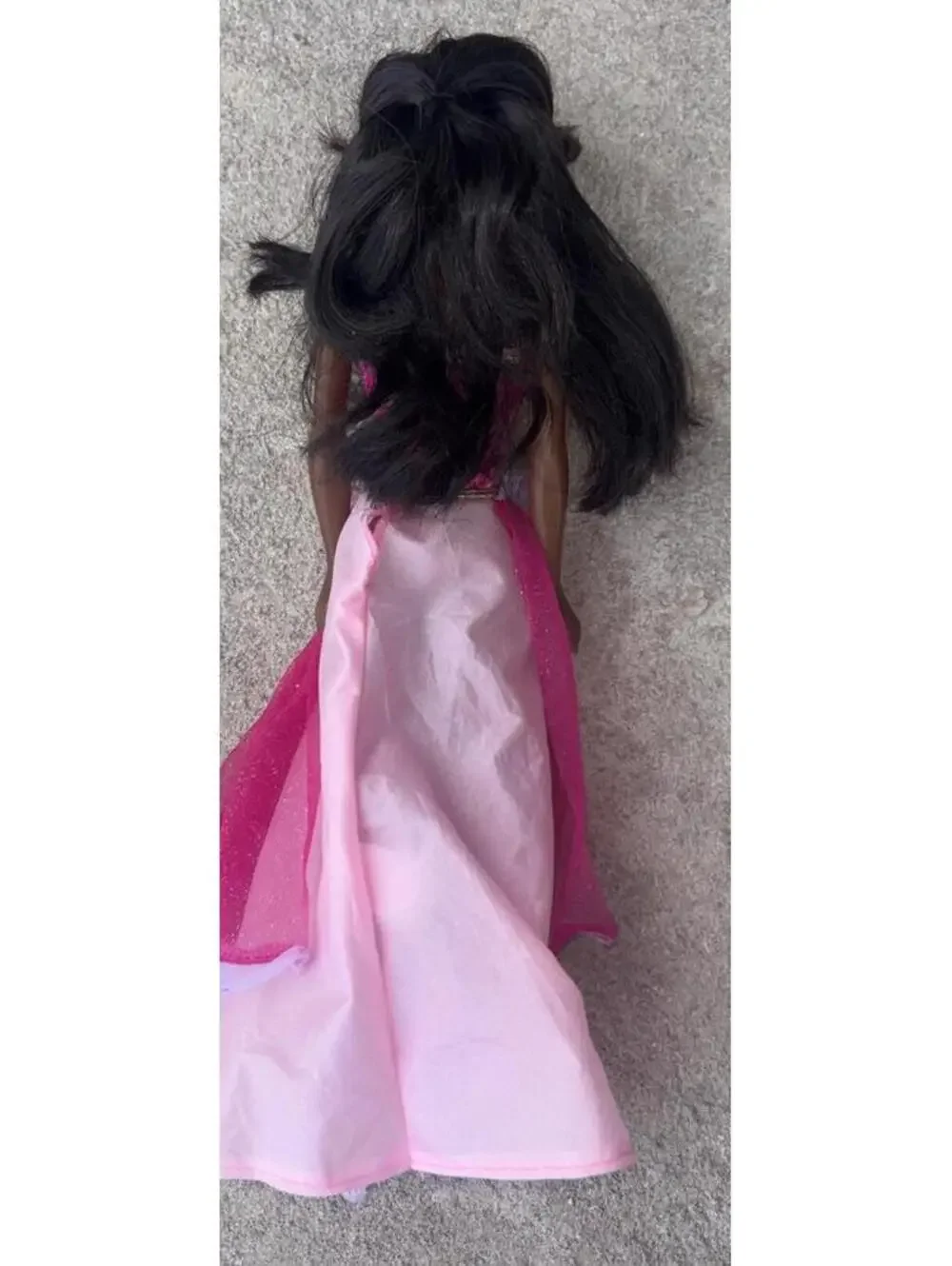 Pretty Princess Barbie Doll African American 2002